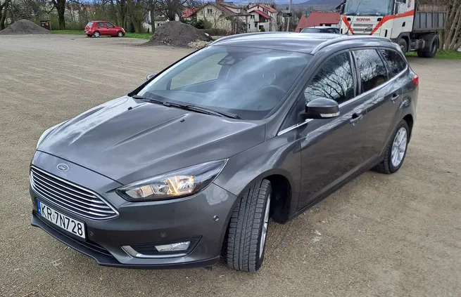 Ford Focus cena 37400 przebieg: 153000, rok produkcji 2015 z Kraków małe 154